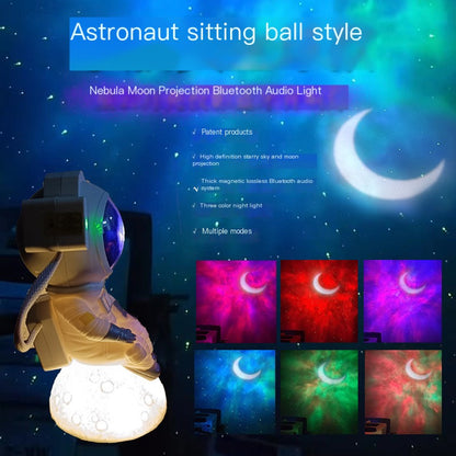 Astronaut Projector Bluetooth Speaker Night Light
