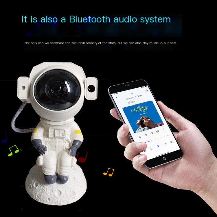 Astronaut Projector Bluetooth Speaker Night Light